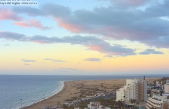 PLAYA DEL INGLES CURVA PANORAMICA